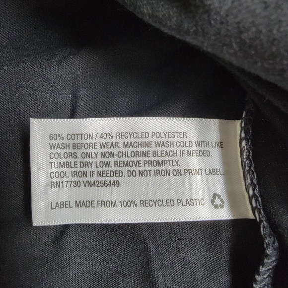 Cat & Jack Basic Long Sleeve T-Shirt Toddler Girls Size 12M Black - Picture 3 of 5